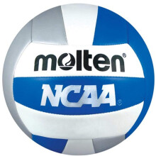 Molten mini volleyball (bl?/s?lv/hvid 5-tommer diameter)