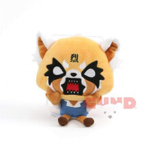 gUND Sanrio Aggretsuko Rage Plush Stuffed Animal Red Panda Netflix Original 7