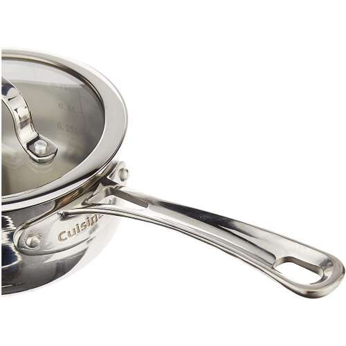 Cuisinart Cuisinart 419-14 Contour Edelstahl 1-Quart-Topf mit Deckel 2