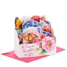 Hallmark Paper Wonder Pop Up itienp iv kortti (Marjolein Bastin Beautiful Day)