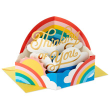 Hallmark Paper Wonder Thinking of You All Gelegenheid Pop-upkaart (Regenboog)