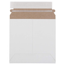 JAM-papper tervunnet fotopostkuvert - 6"""" x 6"""" - Vit - 6/pack