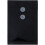 JAM PAPER Plastic Envelopes with Button & String Tie Closure - 6 1/4 x 9 1/4 - Black - 12/Pack 1