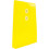 JAM PAPER Plastic Envelopes with Button & String Tie Closure - 6 1/4 x 9 1/4 - Yellow - 3/Pack 3