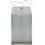 JAM PAPER Plastic Envelopes with Button & String Tie Closure - 6 1/4 x 9 1/4 - Smoke Grey - 3/Pack 2