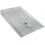 JAM PAPER Plastic Envelopes with Button & String Tie Closure - 6 1/4 x 9 1/4 - Smoke Grey - 3/Pack 3