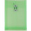 JAM PAPER Plastic Envelopes with Button & String Tie Closure - 6 1/4 x 9 1/4 - Green - 3/Pack 1