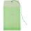 JAM PAPER Plastic Envelopes with Button & String Tie Closure - 6 1/4 x 9 1/4 - Green - 3/Pack 3