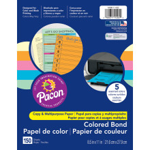 KANTOORPAPIER 150 VELLEN ASST KLEUREN