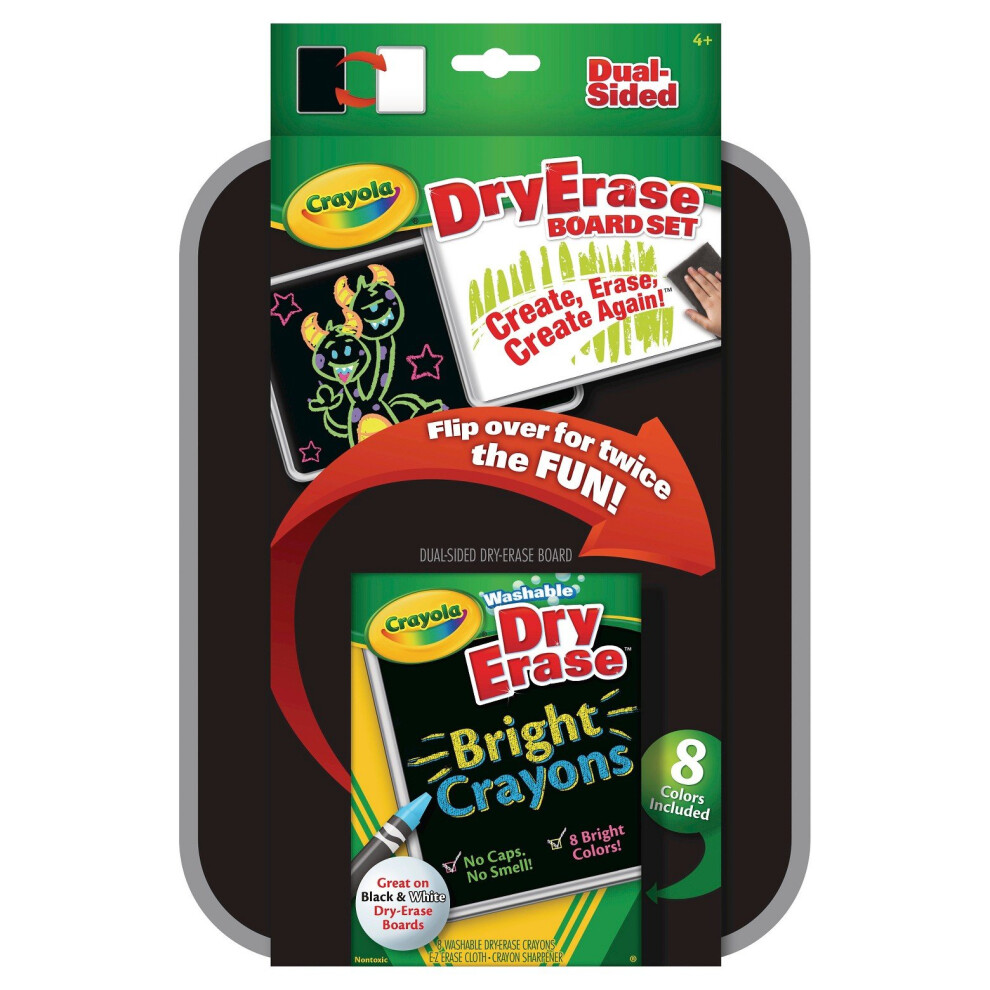 Crayola Dual Sided Dry-Erase Board Set  1 EA (98-8638)