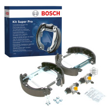 Brake Shoe SET 200mm 200mm 40mm 17.5mm compatible with Audi A2 SEAT Ibiza VW Polo 83-