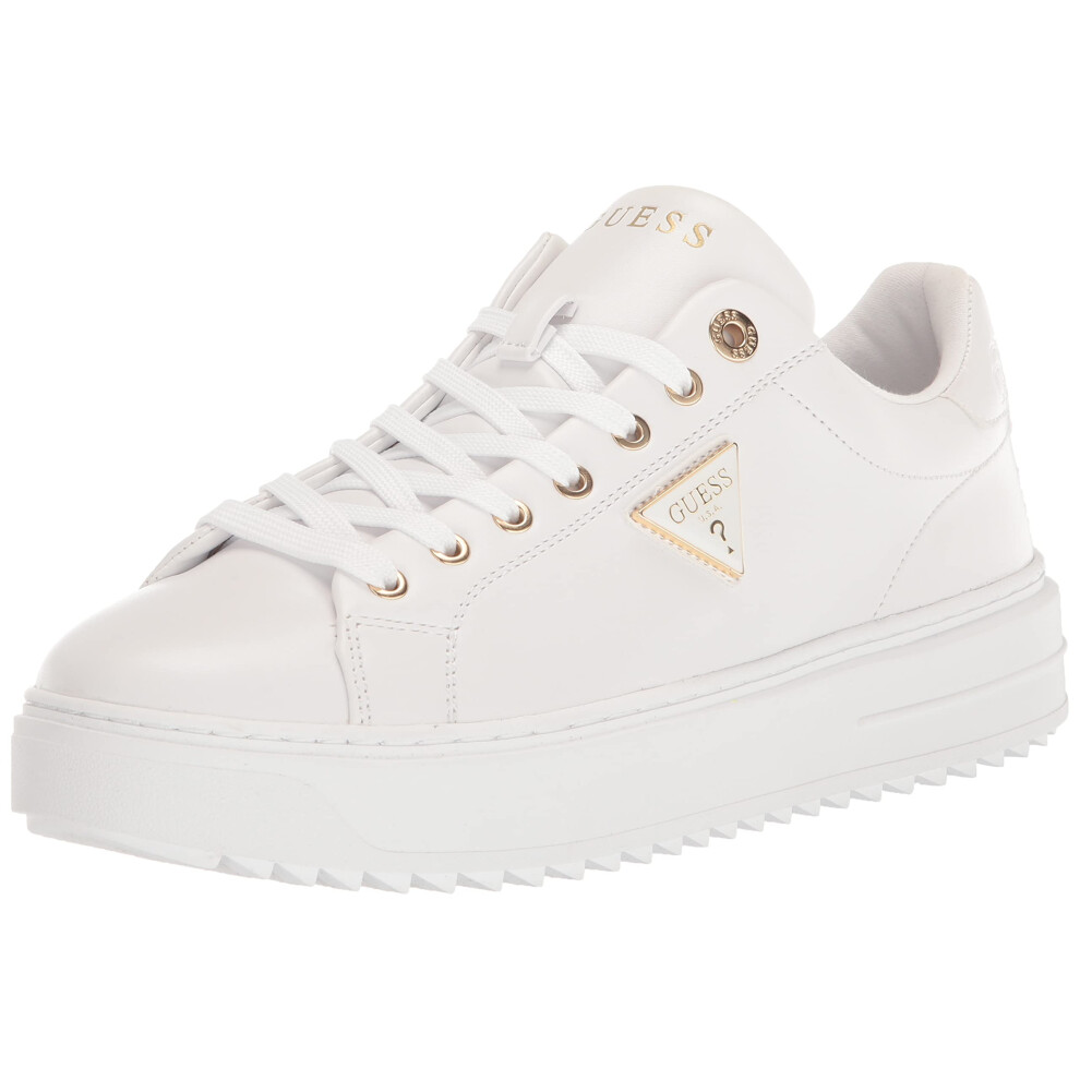 GUESS Women's DENESA Sneaker  White 145  9.5