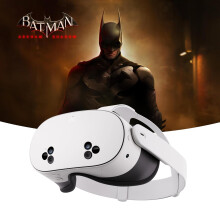 Meta Quest 3S 128 Go - Get Batman: Arkham Shadow et un essai de 3 mois de Meta Quest + inclus - Head-in-One Headset
