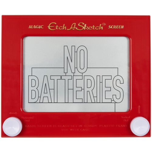 Etch A Sketch, Κλασικό Κόκκινο Παιχνίδι Σχεδίασης για Ηλικίες 3+