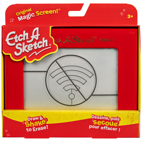 Etch A Sketch, Κλασικό Κόκκινο Παιχνίδι Σχεδίασης για Ηλικίες 3+ 1