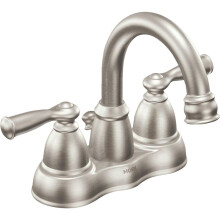 Moen WS84913SRN Banbury Handle Hi Bath Faucet Pack of 1 Spot Resist Brushed Nickel