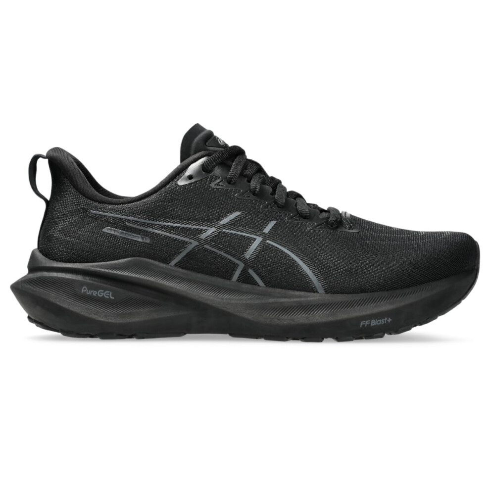 ASICS Women's GT-2000 13 D Running Shoes  10  Black/Black