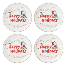 Lenox Snoopy karcsonyi dszto tnyrok szett 4 db 4 Count Multi