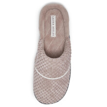 Laura Ashley Dames Spa Slip-On Robuuste Slipper, Antislip Huisslippers met Gevoerde Binnenzool, Steen, X-Large