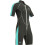 Cressi Lido 2 mm Dames (Zwart/Azure) [XS] 1