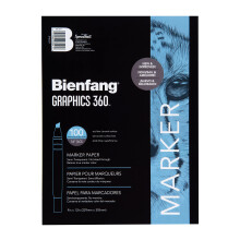Bienfang Graphics 360 Marker Paper Pad 9-inch bij 12-inch 100 vellen