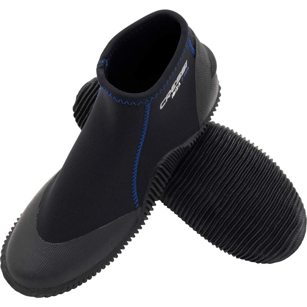 Cressi Standard 3 mm  Black/Blue  US Man 14 | US Lady 15
