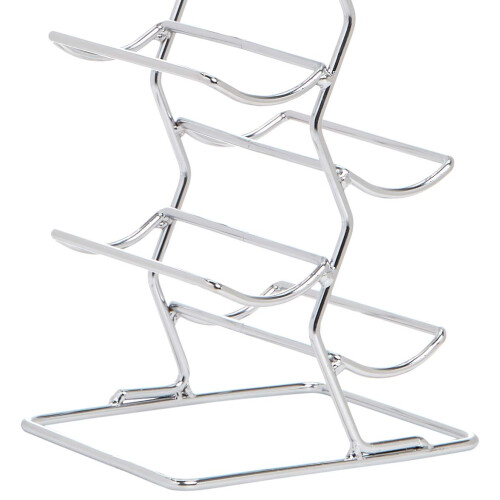 Amazon Amazon Basics Modern Style Wine Rack for 12 Bottles  Chrome 1