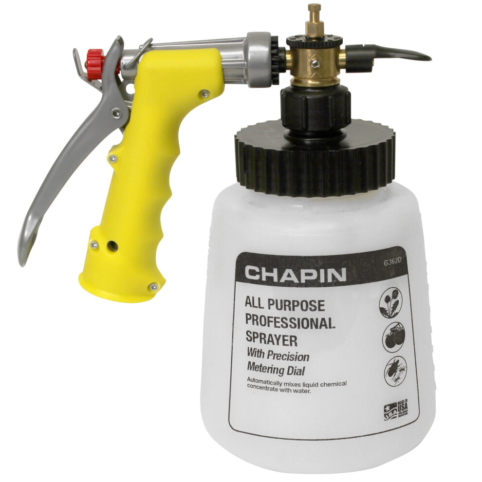 Chapin G362D Deluxe Professional All Purpose Hose End With Metering Dial Up To 32oz/900ml (1 Sprayer/Package)