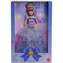 Mattel Disney Princess Cinderella Birthday Collectible Fashion Doll Inspired by Disney Movie Special Occasion Gifts for Kids & Collectors