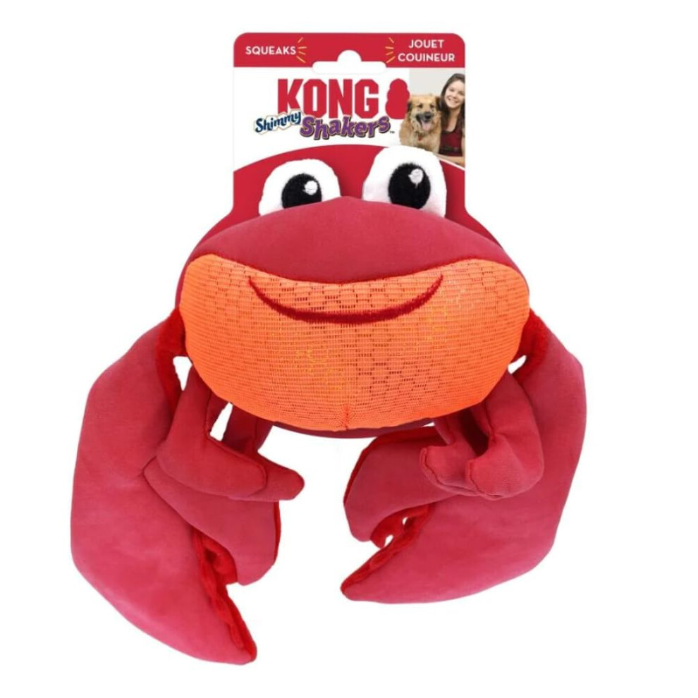 Kong Company 38749849: Shakers Shimmy Dog Toy Crab Md
