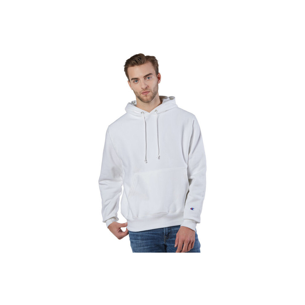 Reverse Weave Pullover Hooded Sweatshirt - OXFORD gRAY - M(D0102H7Y83X)