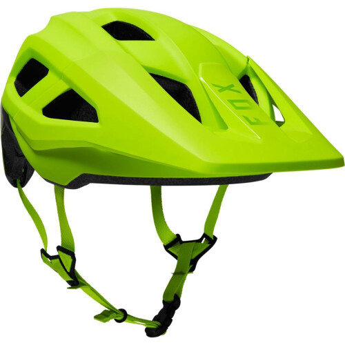 Fox Racing Mainframe Mountainbikehelm TRVRS Flo Geel Groot
