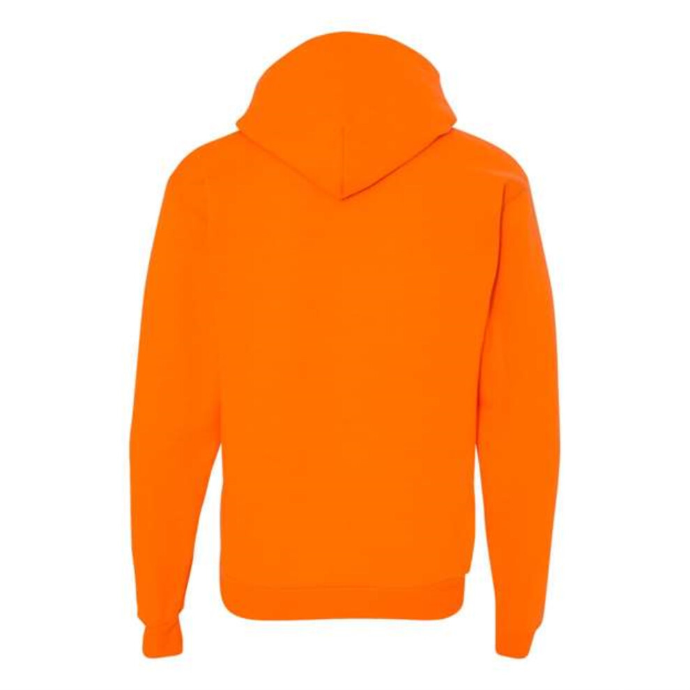 Hanes Ecosmart Hooded Sweatshirt - Safety Orange XL