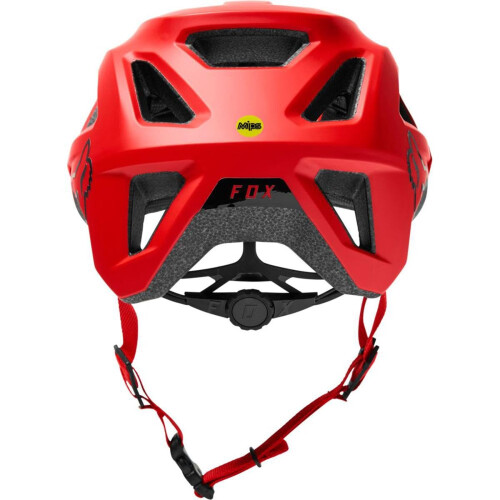 Fox Racing Mainframe Mountainbikehelm TRVRS Flo Rood Groot 2