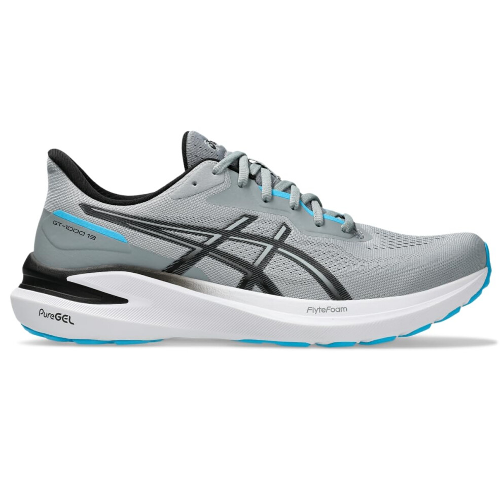 ASICS Men's GT-1000 13 Running Shoes  9.5  Sheet Rock/Black