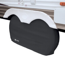 Classic Accessories Over Drive RV Dubbele As Axel Wieldeksel, Wielen 30"-33"DIA, Zwart