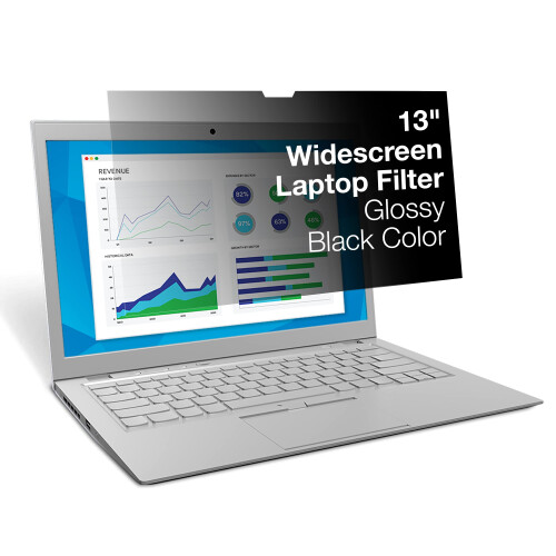 3M 3M Notebook Privacy Filter  13""""  Transparent (PFNAP002)