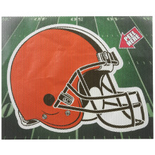 NFL Cleveland Browns Diecut Window Film Orange