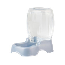 Petmate Pet Cafe Gravity Waterer Cat and Dog Water Pearl Ash Blue 1,5 gal lavet i USA