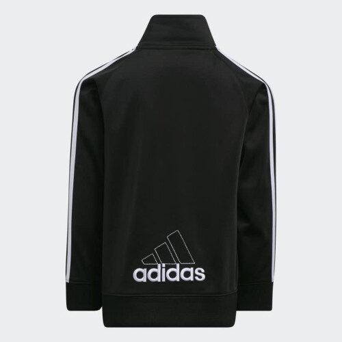 Adidas σετ jacket & παντελονιού adidas για μωρά αγόρια, Μαύρο, 24 Μηνών ΗΠΑ 2