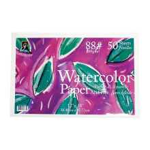 Jack Richeson 50 Pack 12"" x 18"""" 88# aquarelpapier