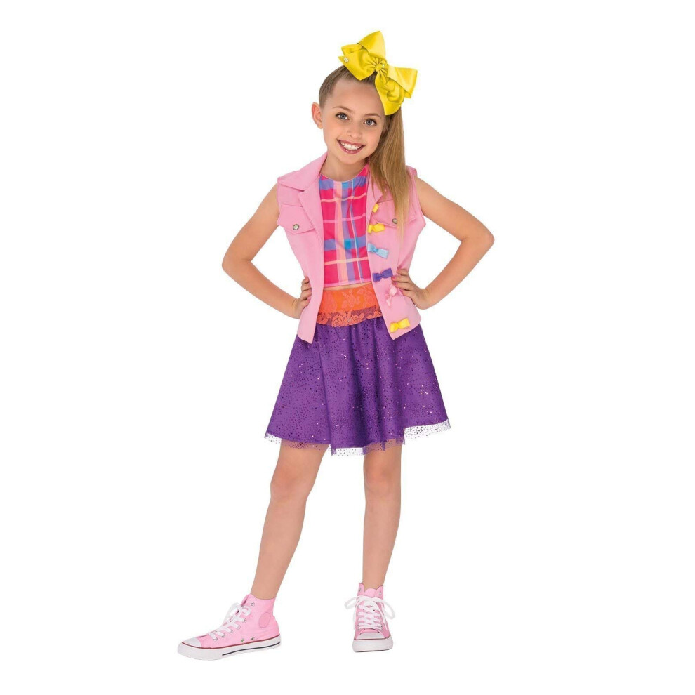 Rubies 270278 Jojo Siwa Musikvideo-Outfit F R M Dchen, Mehrfarbig, Gr E M-image