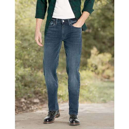 Levi's Levi's Herr 514 Rak Passform Jeans, Abu Volcano - Stretch, 36W x 34L 2