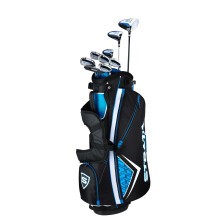 Callaway Golf Men's Strata Complete 12 Piece Package Set (Left Hand Blue)