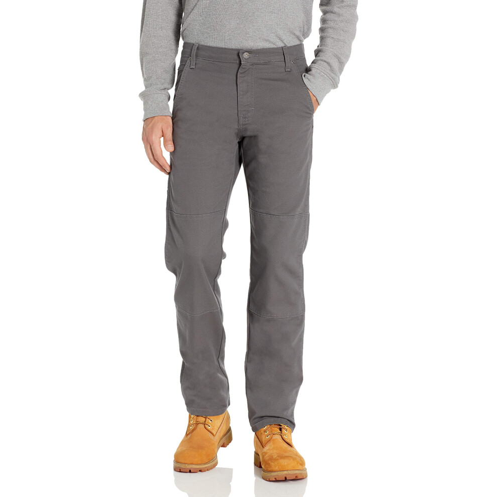 Dickies mens Tough Max Duck Double Knee Work Utility Pants  Stonewash Slate  32W x 30L US