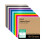 Cricut Value Permanent Vinyl - 100ft Rainbow Sampler, 12in x 12in Sheets (100 Count) 1