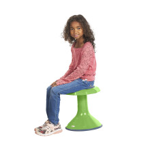 ECR4Kids ACE Active Core Engagement Wackelhocker, 15 Zoll Sitzhöhe, flexible Sitzfläche, Grasgrün