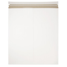 JAM PAPPER Stay-Flat fotopostkuvert med Peel & Seal-frslutning - 13 x 18 - Vit - 6 styva utskick/paket