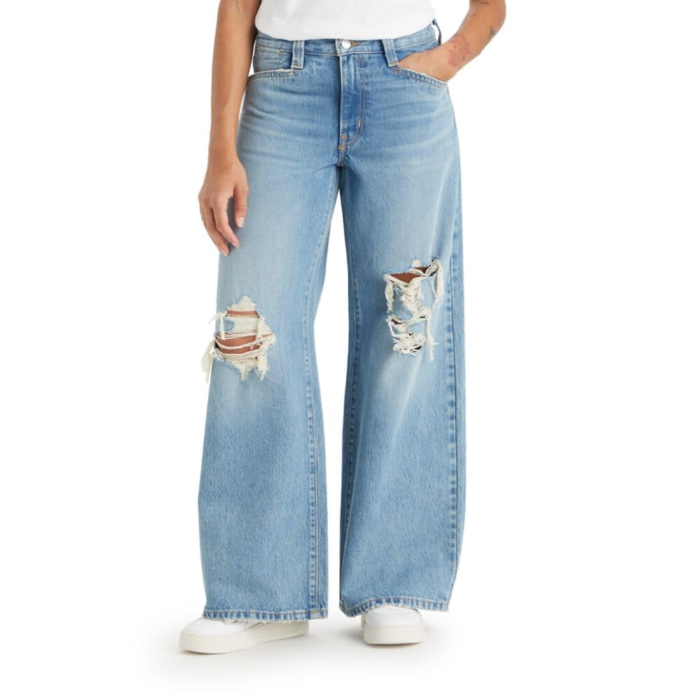 Levi's Women's 94 Baggy Wide Leg Jean (Also Available in Plus)  (New) Not in The Mood  27