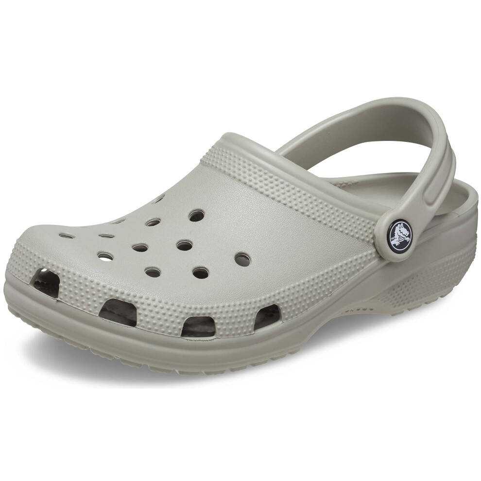 Crocs Unisex Classic Clogs  Elephant  17 US Men
